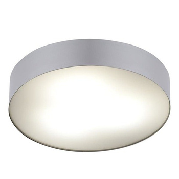 Srebrny plafon łazienkowy Arena  silver 40cm