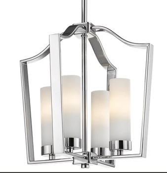 Elegancka, nowoczesna lampa sufitowa z kloszami DUBLIN P04131ch