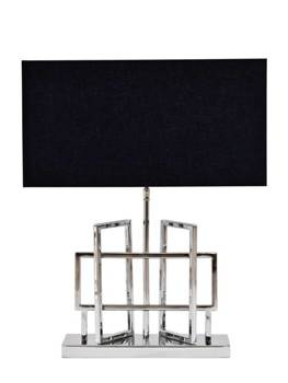 Srebrna lampa stołowa Tobi