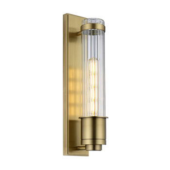 Złoty kinkiet Elstead-Lighting Wellington QN-WELLINGTON1-AB