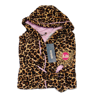 Szlafrok kąpielowy Welur - Flirty Snake XL Little Diva