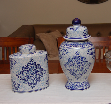 Ceramiczna amfora - wazon Midori s-ka 32cm