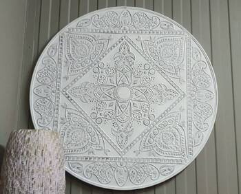 Vintage Metalowy decor ścienny C0931K0C1