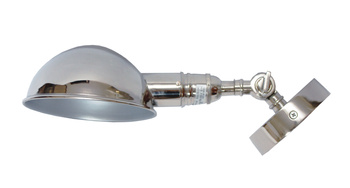 Elegancki kinkiet Conrad - dzwonek na ruchomym ramieniu.