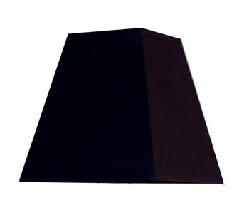 Czarny abażur trapez Limena m  20*12*18cm - idealny na podwójne kinkiety