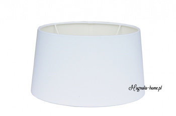 Eliptyczny, biały klosz na kinkiet, lampkę nocną. Abażur.