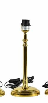 Złota stołowa lampa Deluxe CSA1413015TS Belldeco