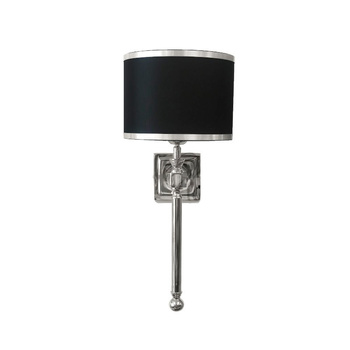 Srebrny kinkiet Tom 37cm