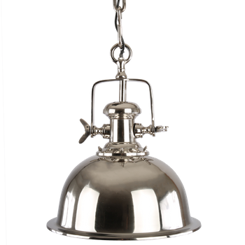 Srebrna lampa Valentina M-ka. Idealna do kuchni, nad wyspę.