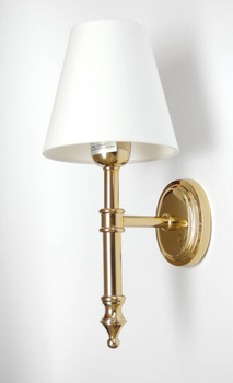 Elegancki , złoty kinkiet Belldeco Eveline Gold