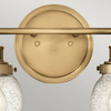 Złoty kinkiet QN-POPPY2-HB-BATH (IP44)
