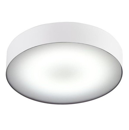 Biały plafon łazienkowy Arena  LED 40cm 18W