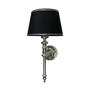 Srebrny kinkiet Isa  32cm