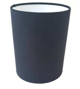 Czarny abażur welurowy VELOUR Black 20cm - styl nowojorski