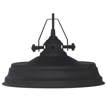 Grafitowa lampa industrialna Factory