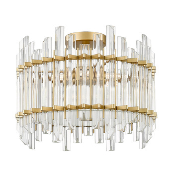 Złoty plafon C0556-06D-V7V7 ALEXANDRIA - LAMPA SUFITOWA