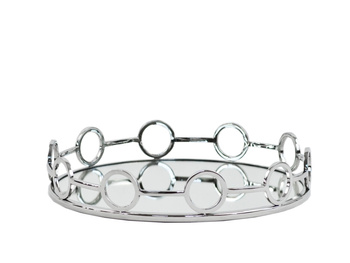 Srebrna taca Malmo - lustrzana tafla.