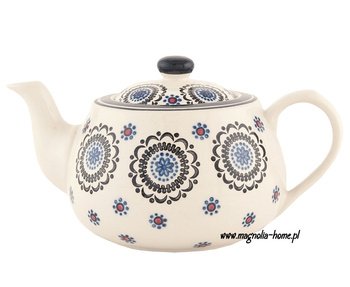Uroczy ceramiczny dzbanek na herbate, kawę, ziółka...