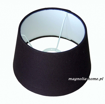 Czarny abażur Colmore. Klosz na kinkiet, lampkę nocną.