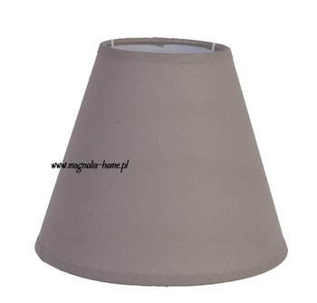 Klosz w kolorze taupe. Abażur na lampkę nocną lub kinkiet 6LAK0022
