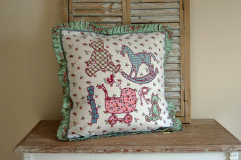 Urocza poszewka dziecięca aplikacje Clayre&Eef.