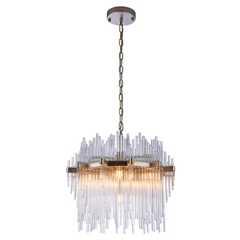 Inspirująca lampa wisząca - połyskujące sople REYKJAVIK P07097CP.