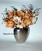 Srebrny wazon niklowany Colmore.