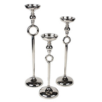 Srebrny świecznik Ring S-ka