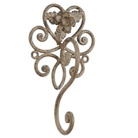 Metalowy wieszak na ręcznik. Dekor Clayre&Eef. 6y0196