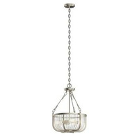 Lampa sufitowa Elstead-Lighting QN-RouX3-BN -  szczotkowana