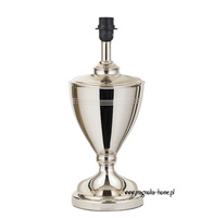 Srebrna lampa stołowa Alure Large "L-ka".