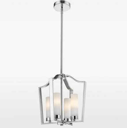 Elegancka, nowoczesna lampa sufitowa z kloszami DUBLIN P04131ch